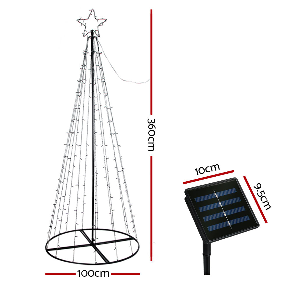 Outdoor Christmas Decorations - Solar Christmas Tree - Christmas Decor